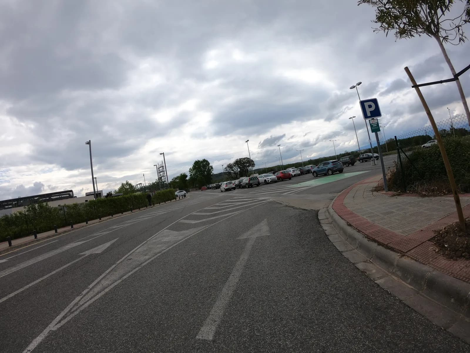 Aparcamiento de Urgencias del Hospital San Pedro (Logroño) en Logroño (La Rioja)