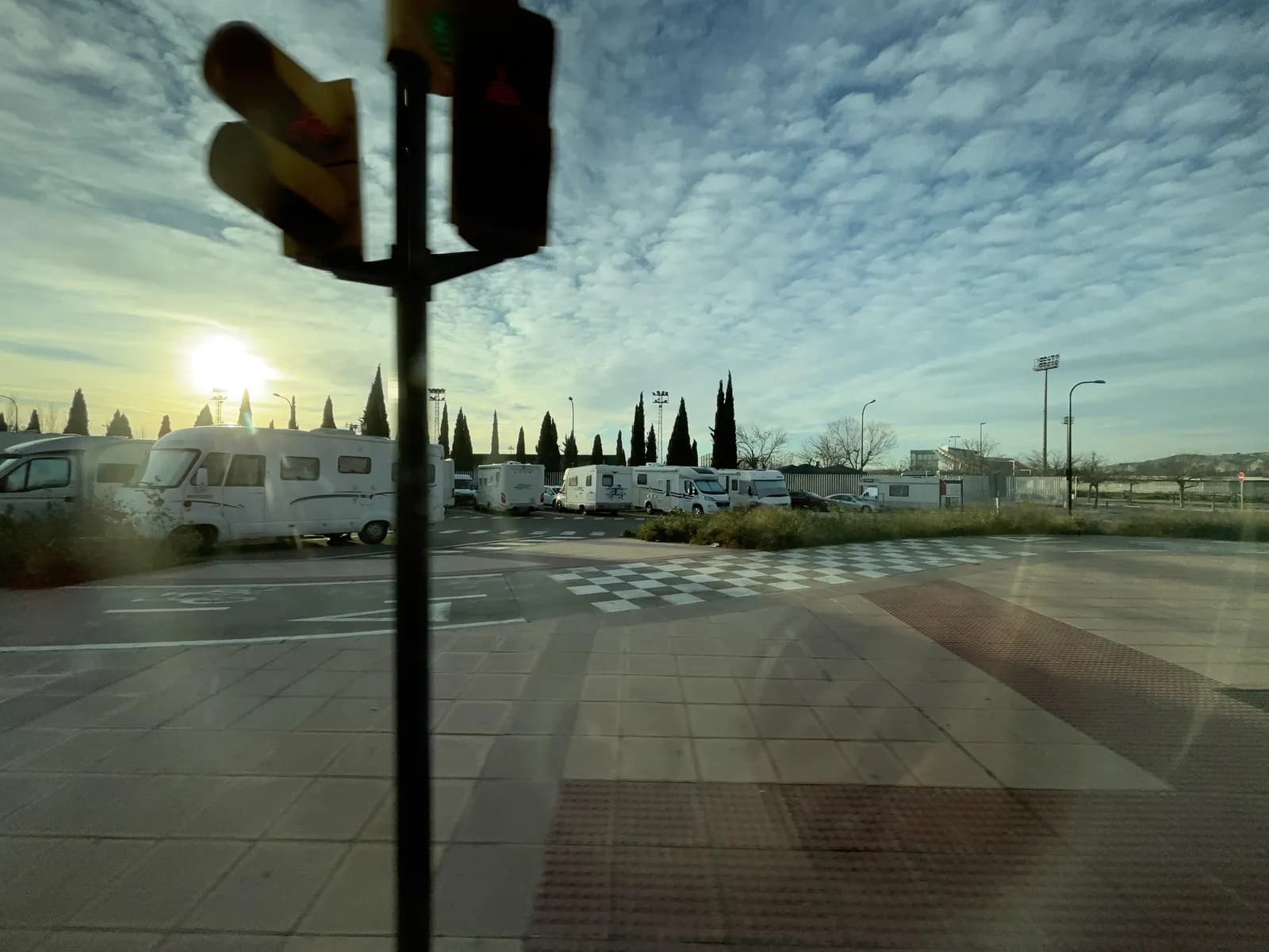Parking de autocaravanas en Zaragoza (Luciano Gracia) en Zaragoza