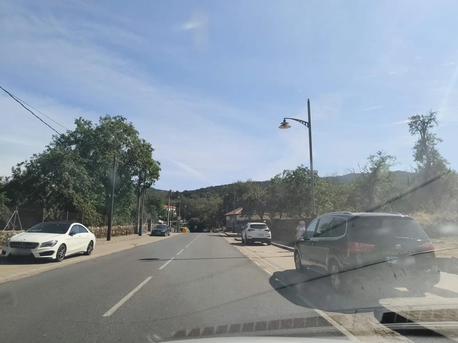 Área de aparcamiento cerca de La Alberca (Salamanca) en Alberca (La) (Salamanca)