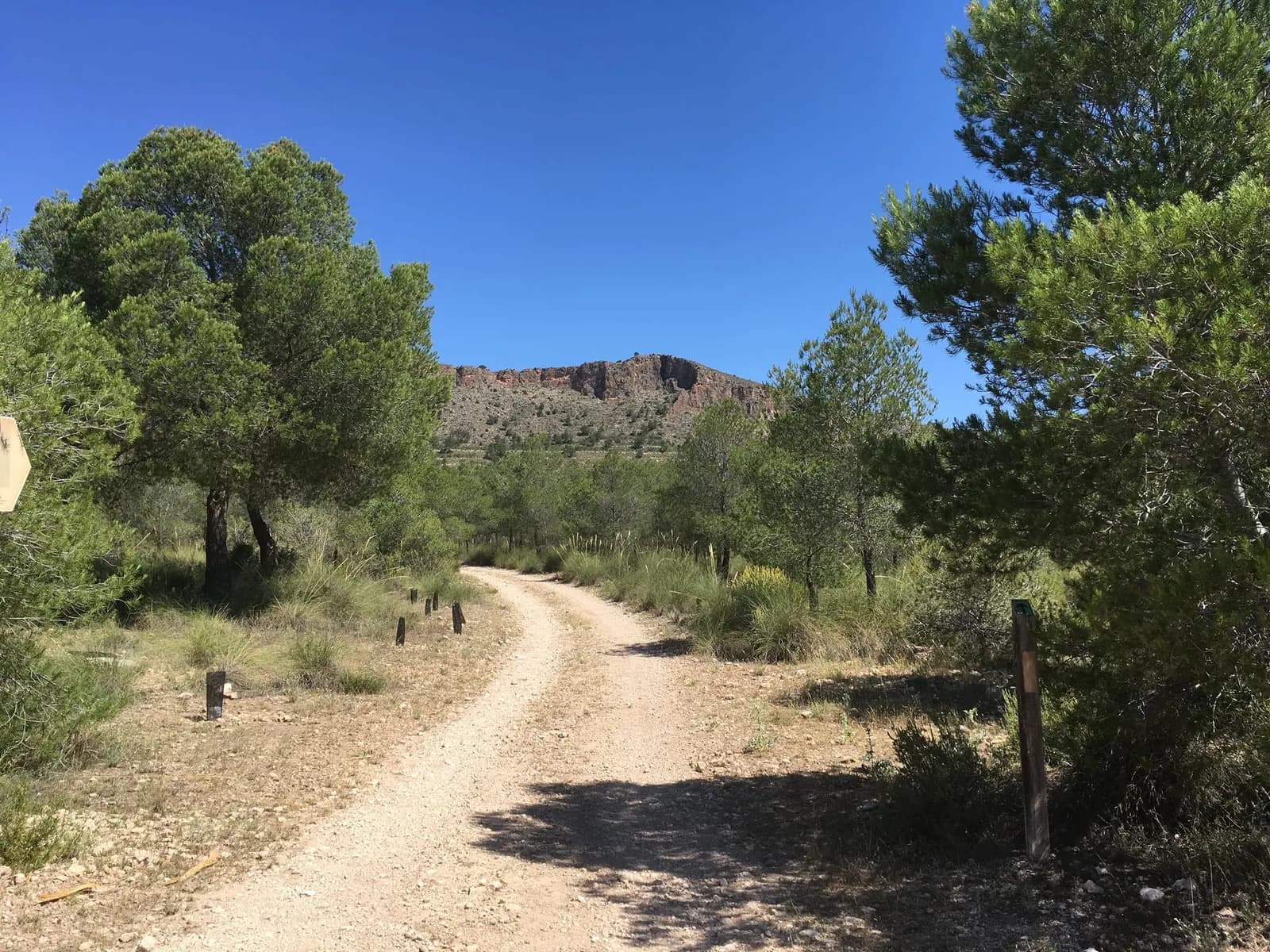 Área de aparcamiento en el sureste de Hellín en Hellín (Albacete)
