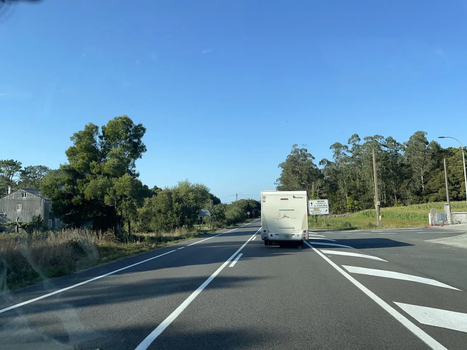 Parking autocaravanas Galuresa, Berdeogas (A Coruña) en Berdeogas (A Coruña)