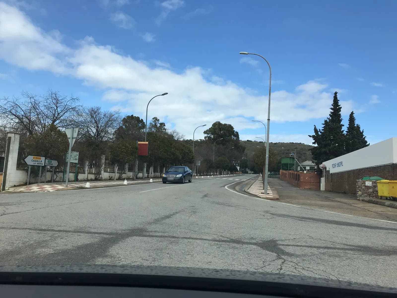 Parking de autocaravanas de Guadalcanal (Sevilla) en Guadalcanal (Sevilla)