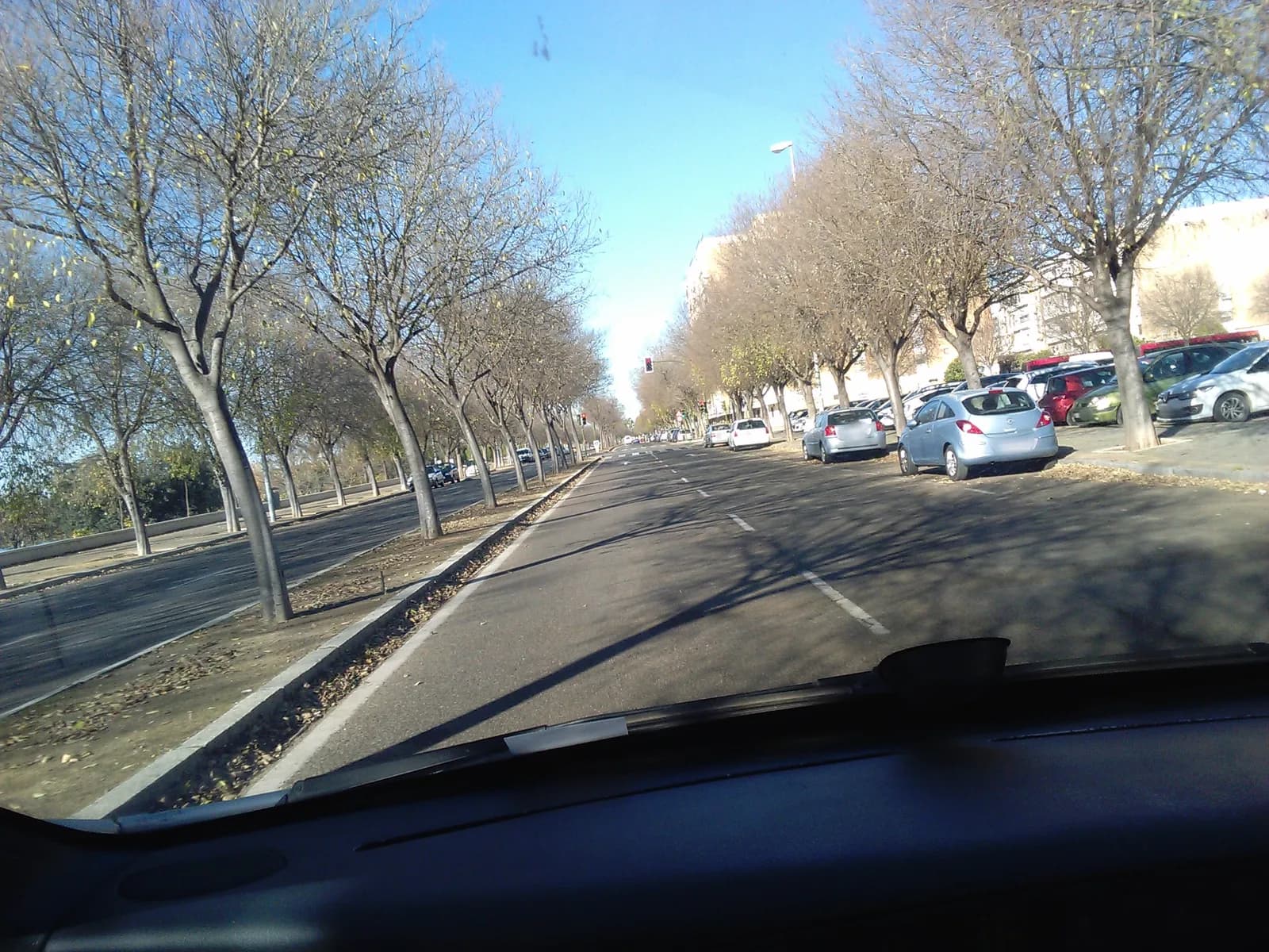 Parking gratis en la calle Tren Changay, distrito Norte (Sevilla) en Sevilla