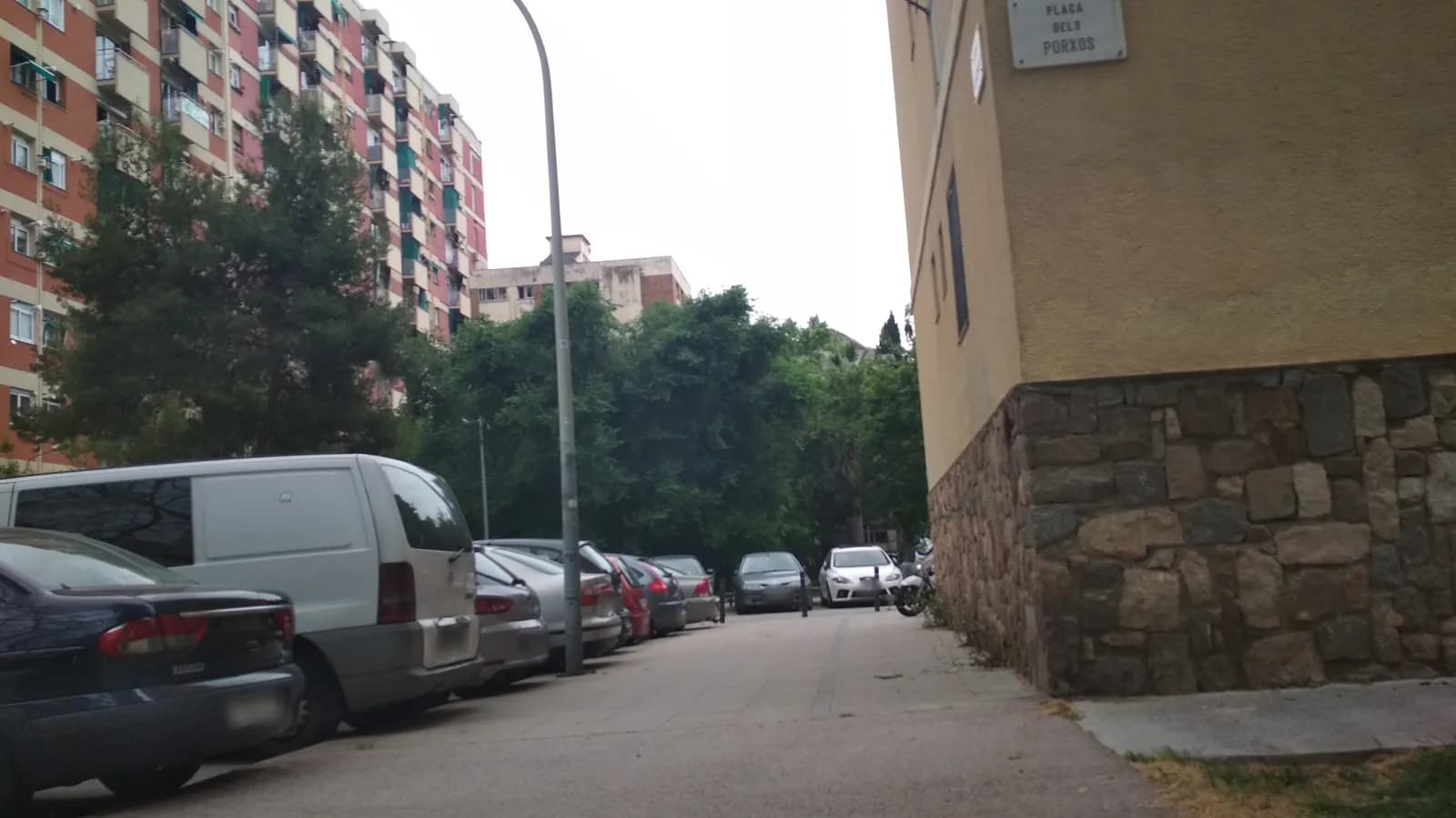 Parking gratuito en Carrer d'Andrade, 101 (Sant Martí, Barcelona) en Barcelona