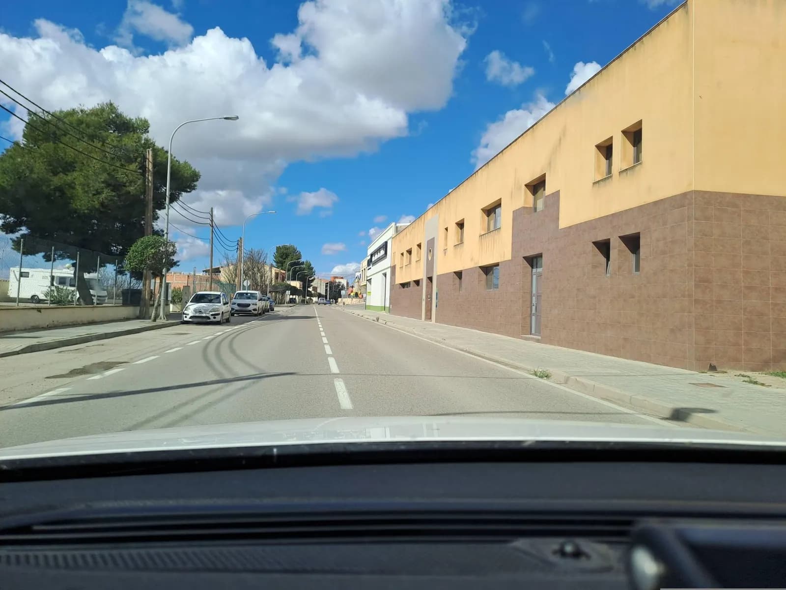 Parking de autocaravanas gratis en Caspe en Caspe (Zaragoza)