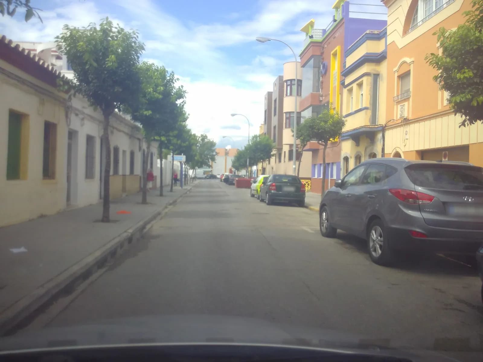 Parking PMR en el Centro de Salud Velada (La Línea) en La Línea de la Concepción (Cádiz)