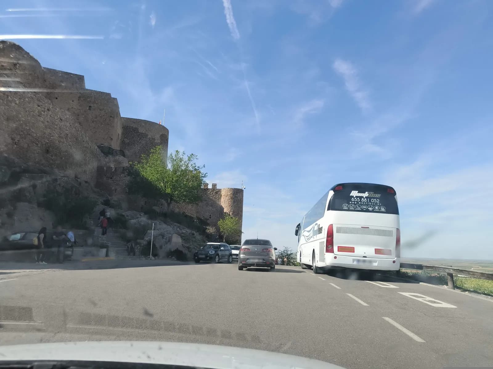 Parking gratuito Estacionamiento PMR Calle Cerro Calderico en Consuegra (Toledo)