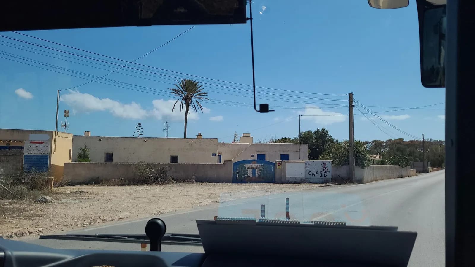 Parking gratuito La Tortuga en Formentera (Illes Balears)