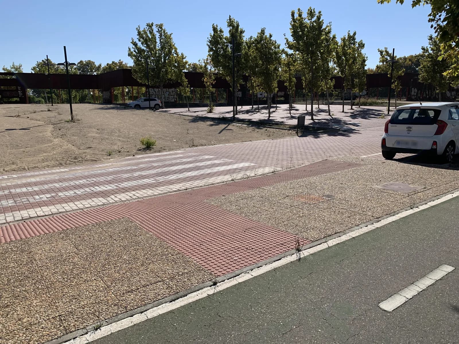 Área de autocaravanas del Lago de Casablanca en Zaragoza en Zaragoza