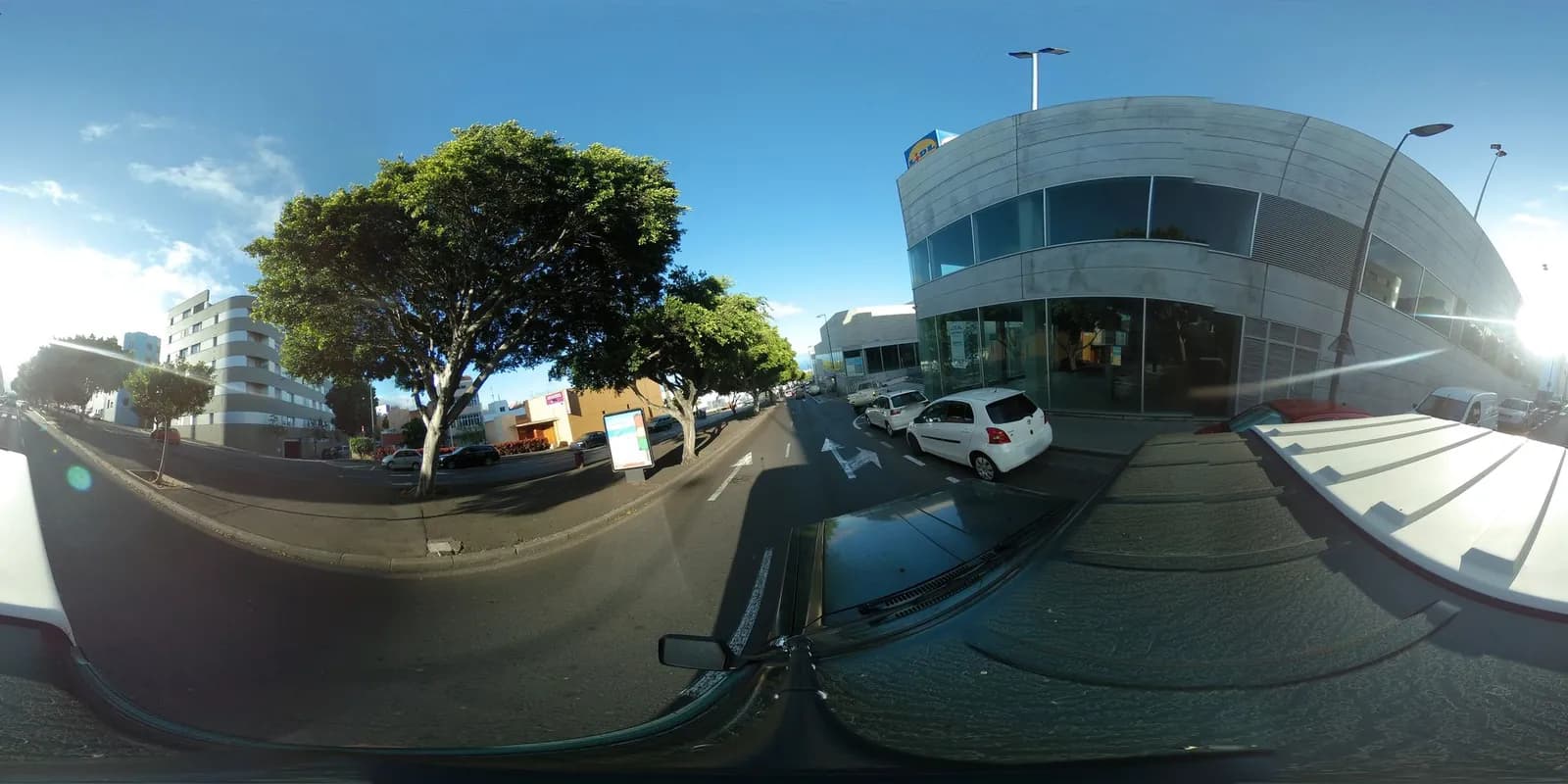 Parking gratuito Lidl Parking en San Cristóbal de La Laguna (Santa Cruz de Tenerife)
