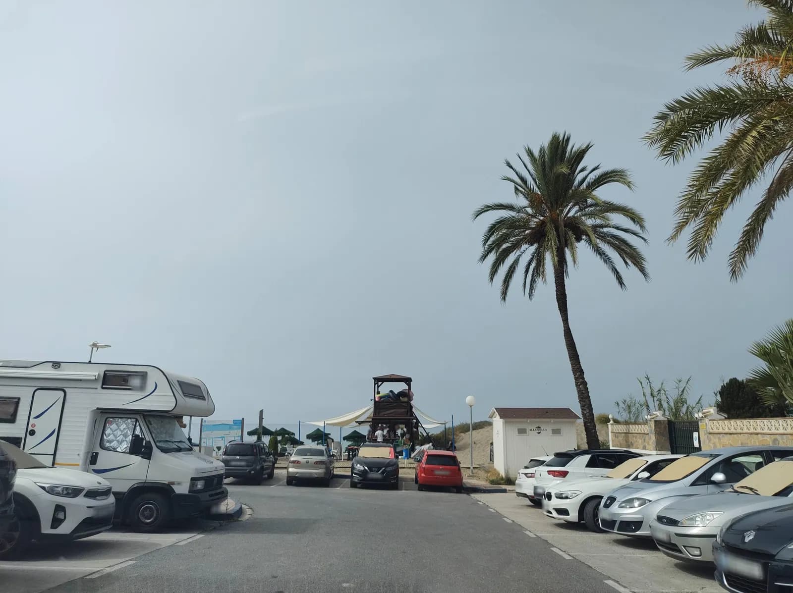 Parking gratuito Merendero Cristina en Elviria (Marbella) en Marbella (Málaga)