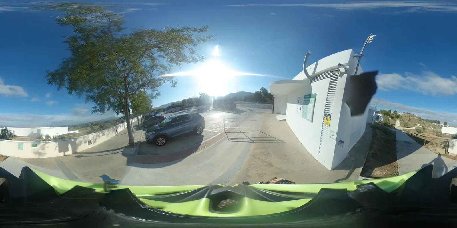 Parking del Conjunto de los Dólmenes de Antequera en Antequera (Málaga)