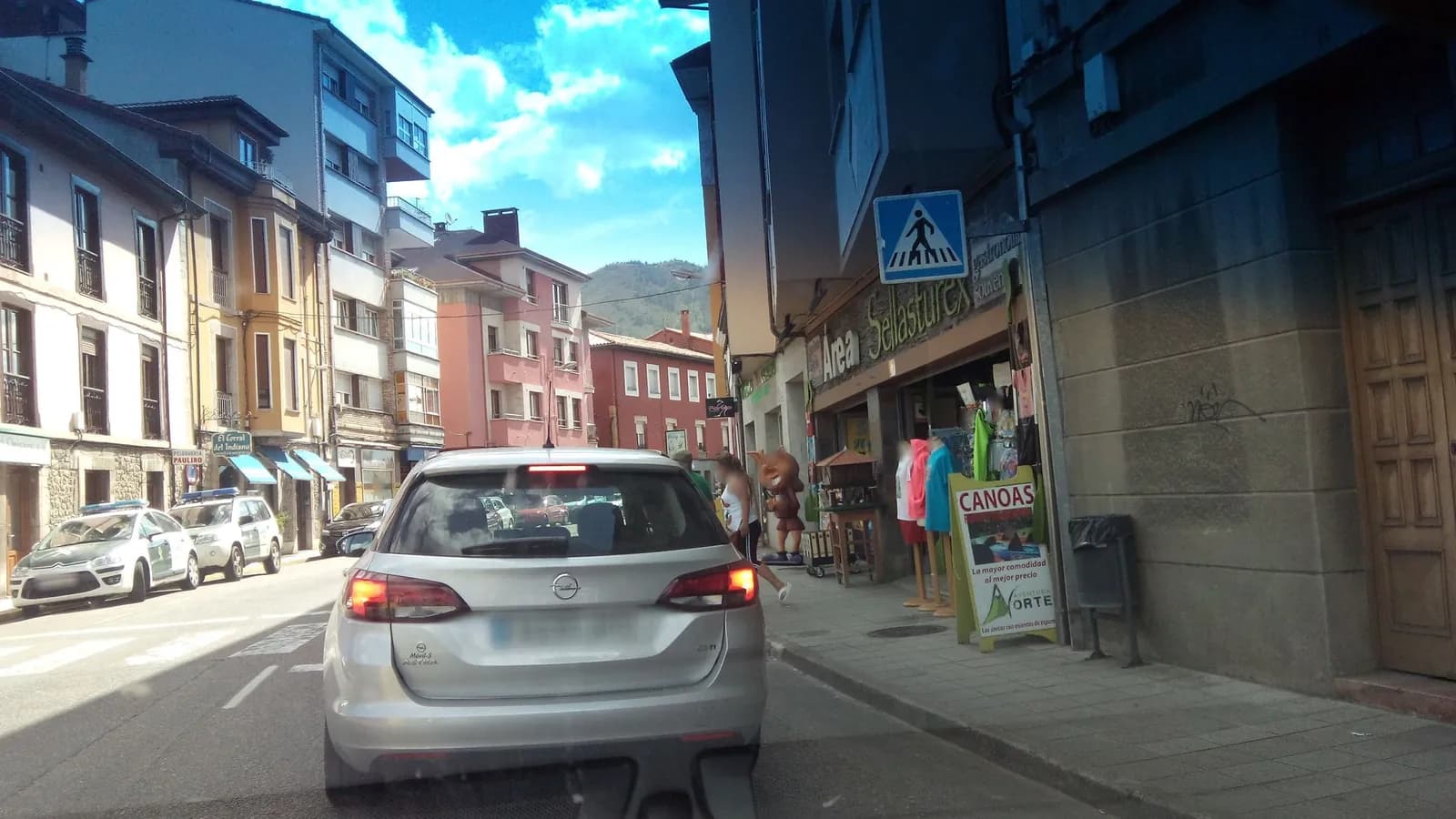Parking gratuito de autocaravanas en Arriondas (Parres) en Parres (Asturias)