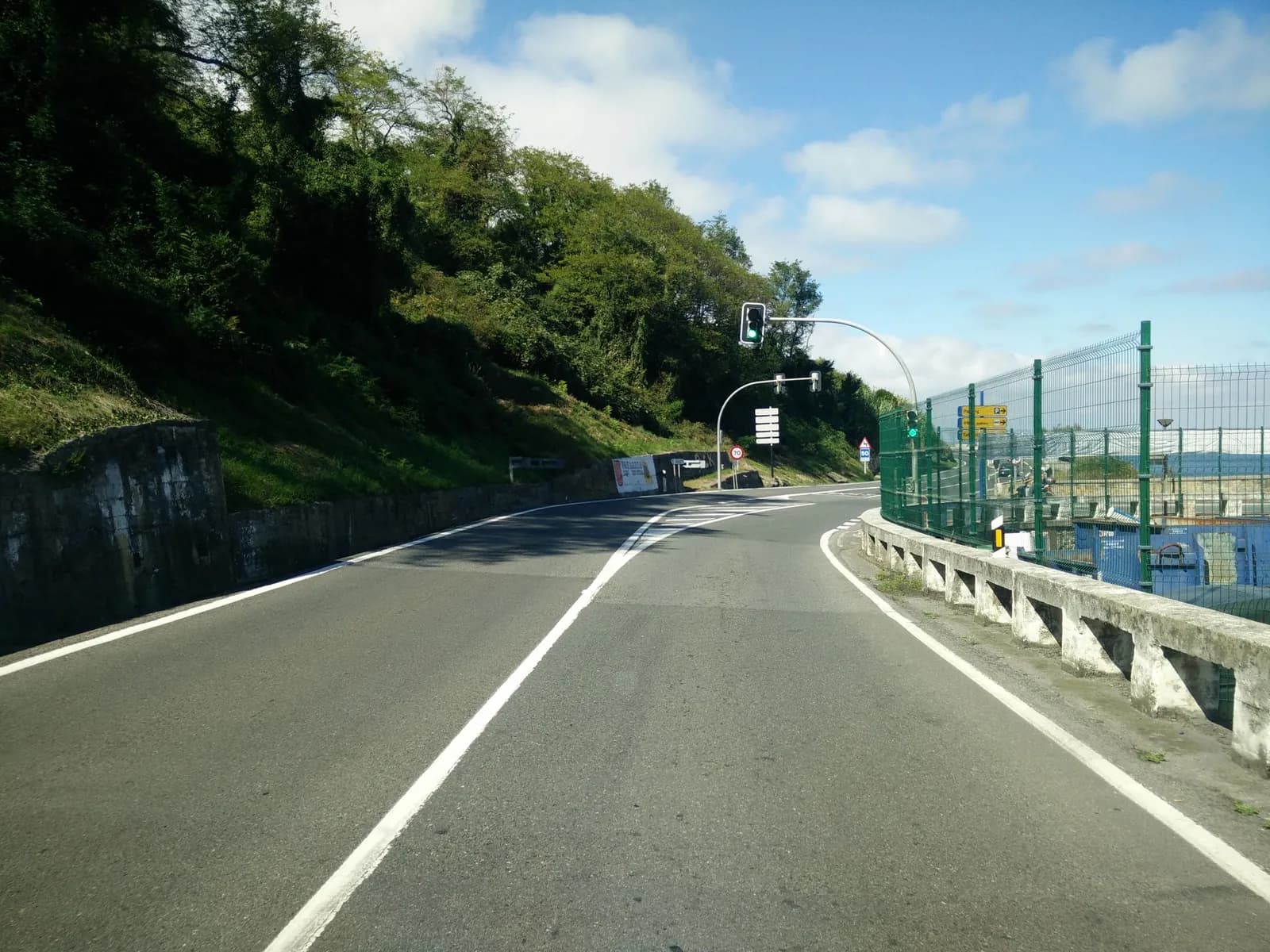 Parking Gaztetape Beach en Getaria (Gipuzkoa)