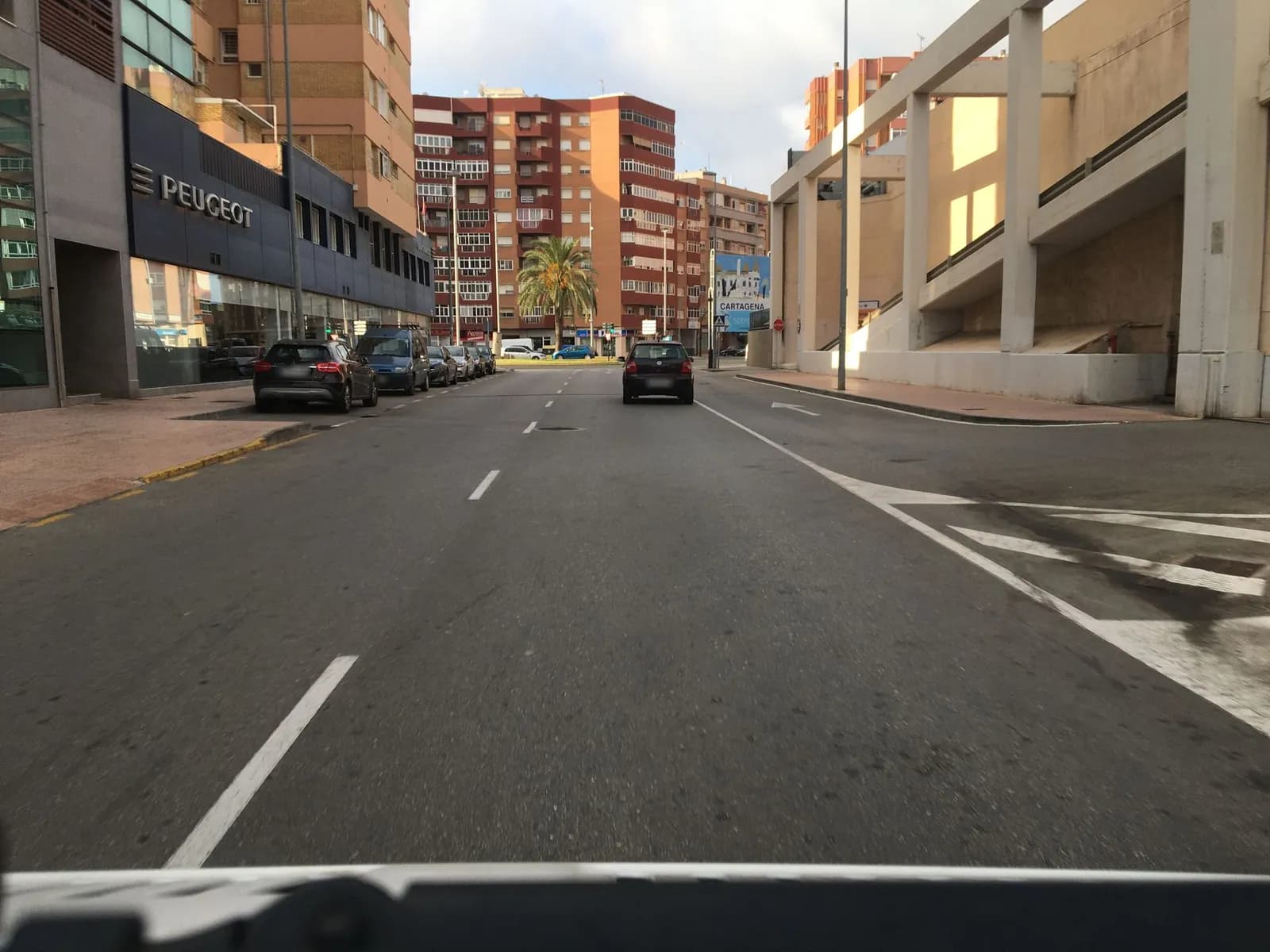 Parking gratuito Cartagena abierto en Cartagena (Murcia)