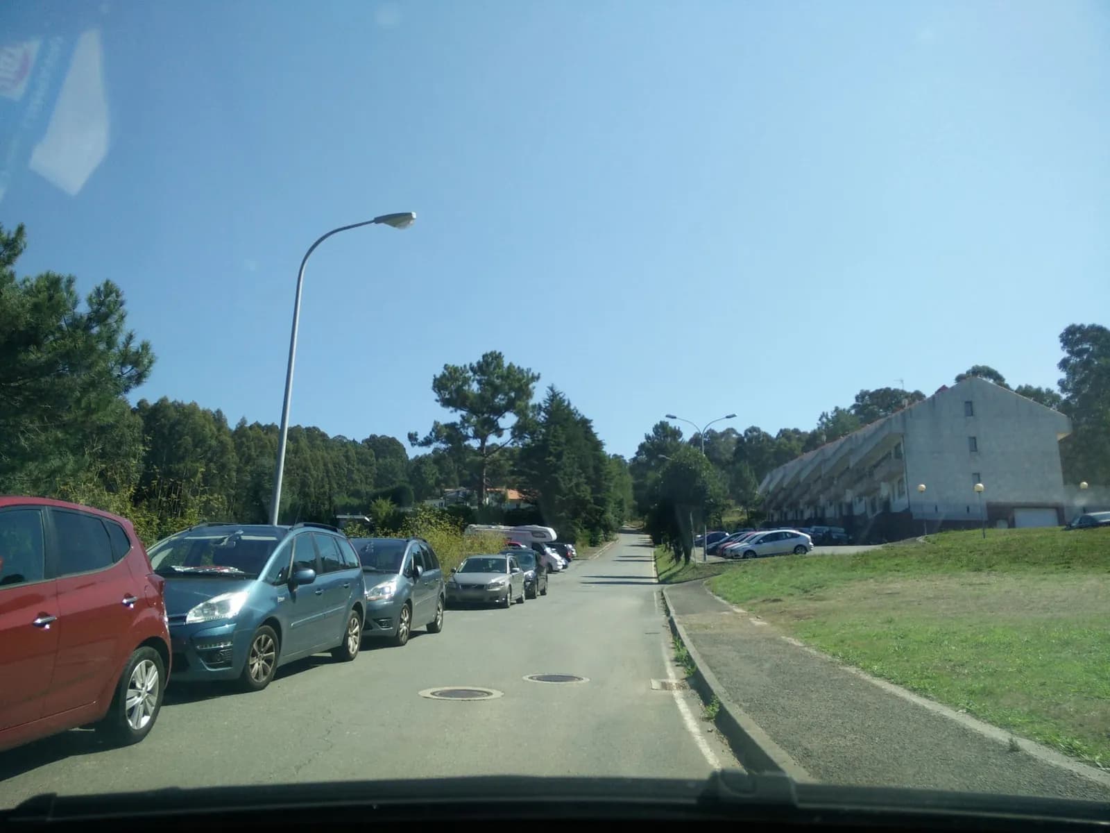 Parking gratuito en A Coruña (Estrada de San Pedro) en A Coruña