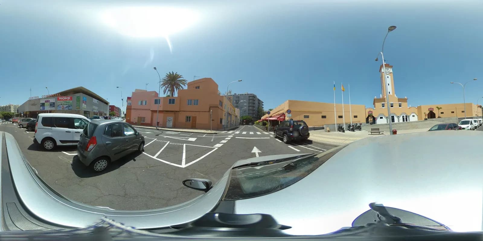Parking gratuito en San Cristóbal de La Laguna (Calle Darias y Padrón) en San Cristóbal de La Laguna (Santa Cruz de Tenerife)