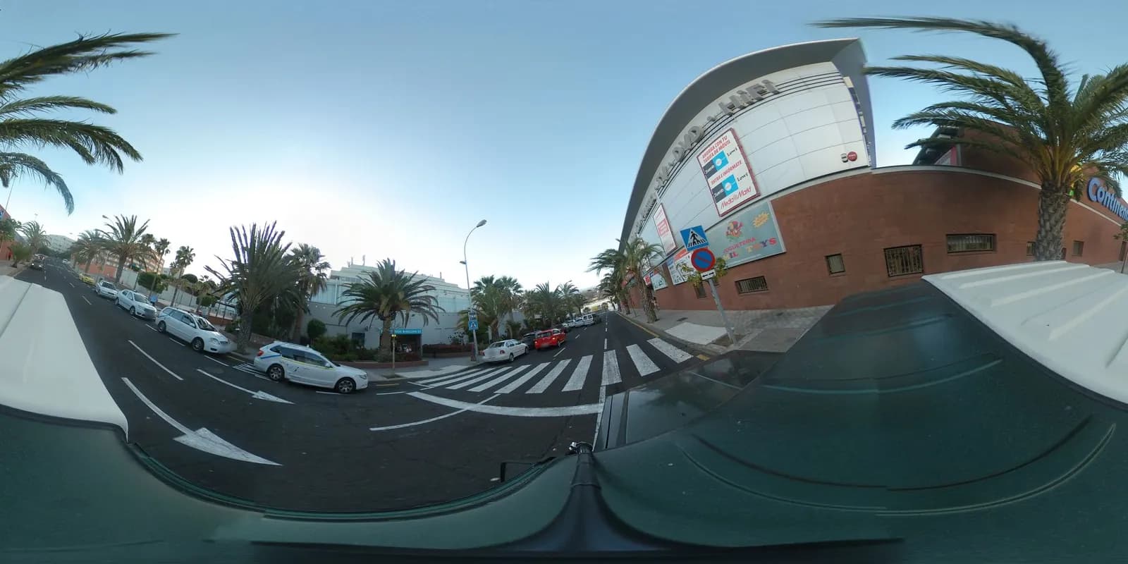Parking gratuito en San Cristóbal de La Laguna (Calle Bentagay) en San Cristóbal de La Laguna (Santa Cruz de Tenerife)
