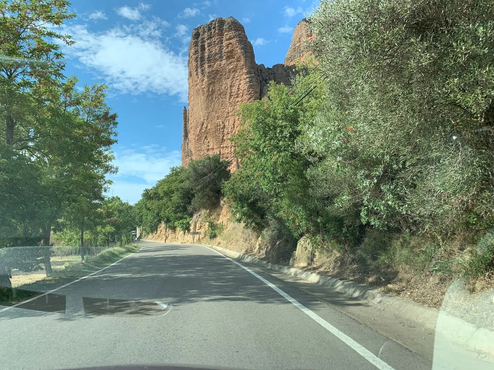 Parking gratuito Peñas de Riglos en Las Peñas de Riglos (Huesca)