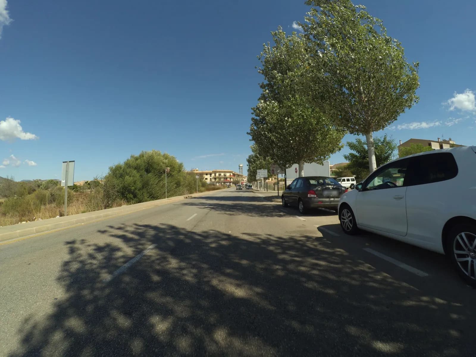 Parking gratuito Plaça d'en Ramon Llull en Santanyí (Illes Balears)