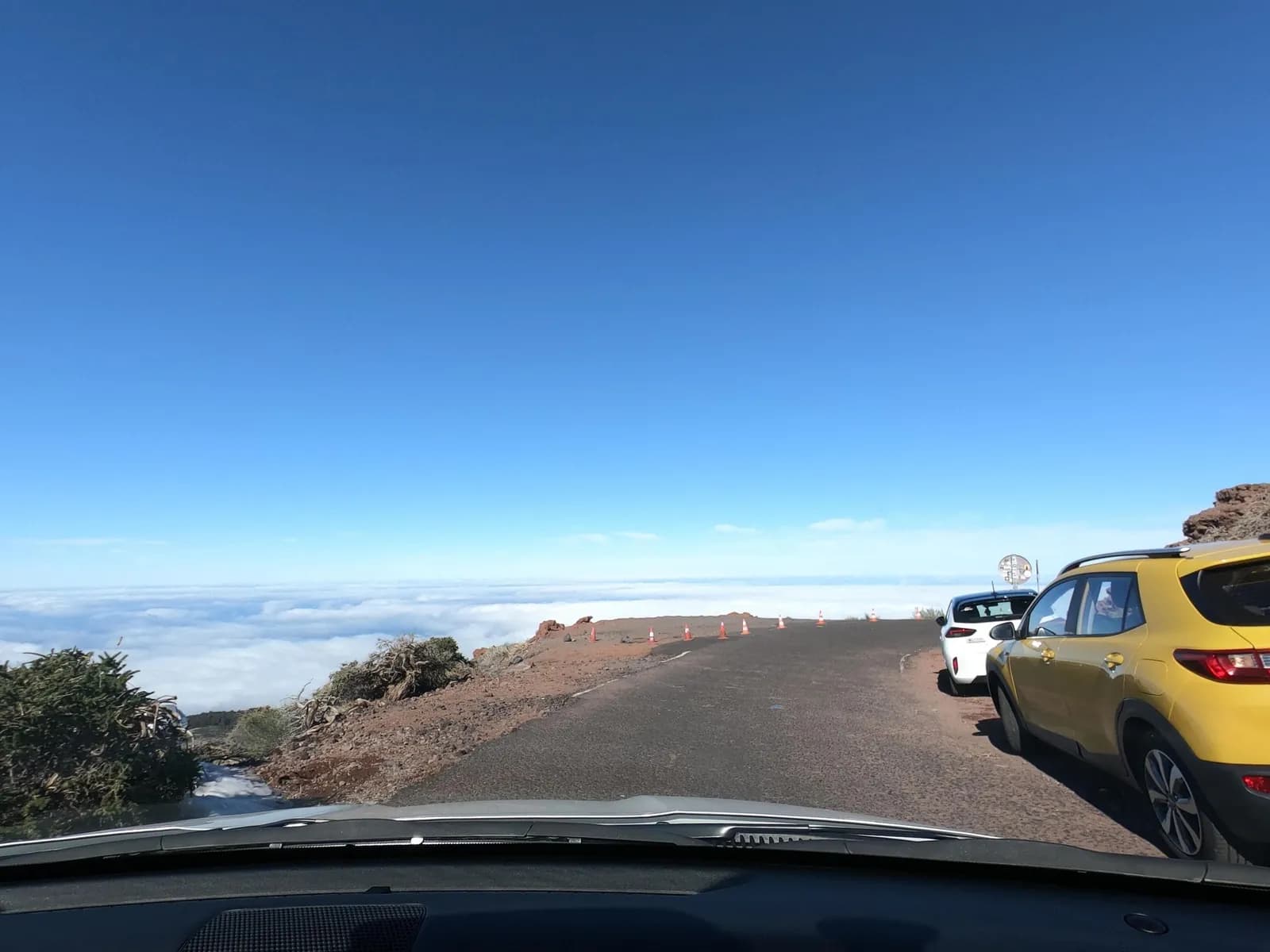Parking gratuito Roque de los Muchachos en Garafía (Santa Cruz de Tenerife)