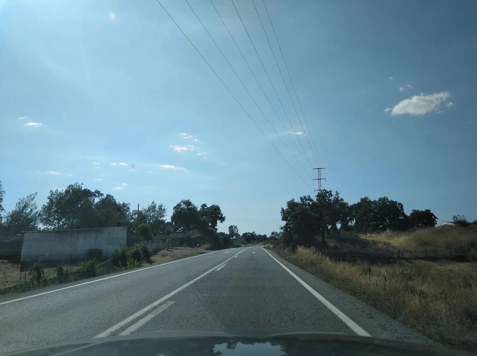 Parking de autocaravanas en Santa Bárbara de Casa (Huelva) en Santa Bárbara de Casa (Huelva)