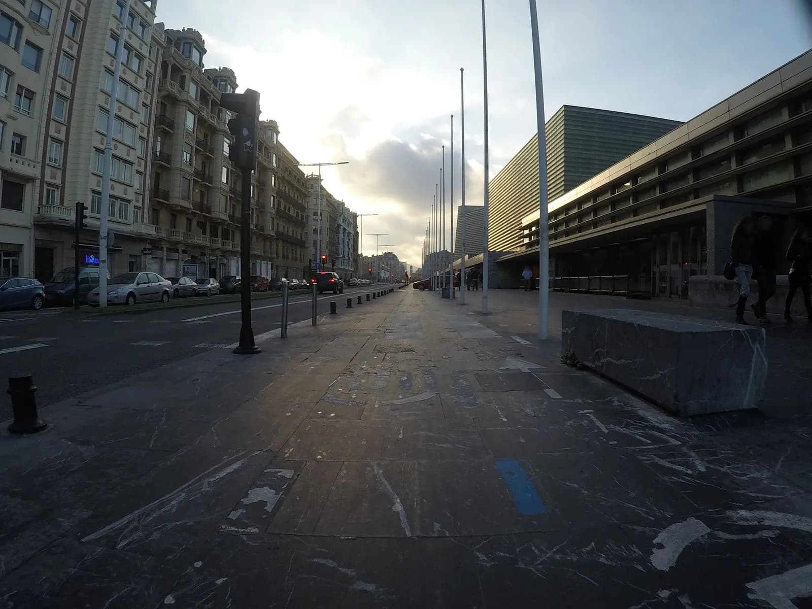 Parking Kursaal (Playa de la Zurriola) en Donostia en Donostia (Gipuzkoa)