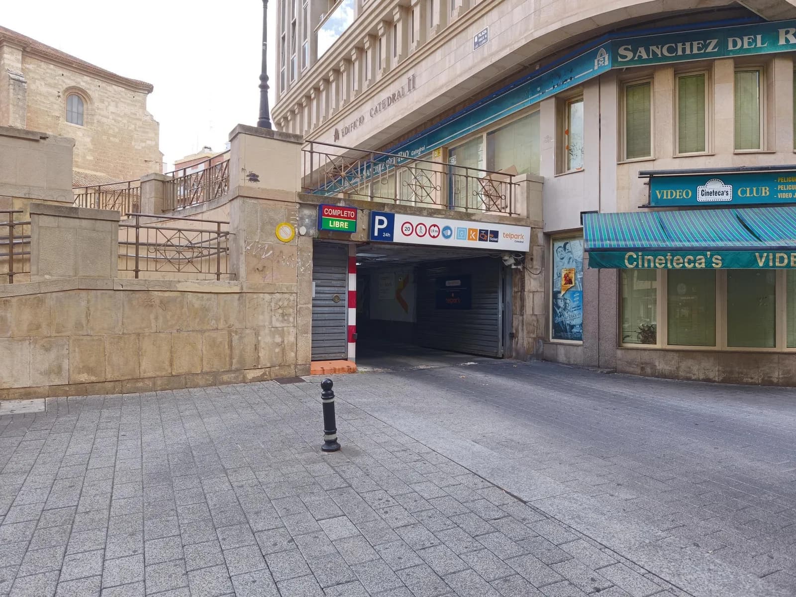 Parking Catedral de Albacete, cubierto y abierto 24 horas en Albacete