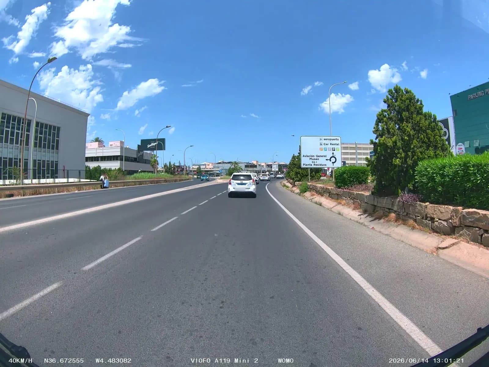 Parking Holiday Puerto Málaga en Málaga