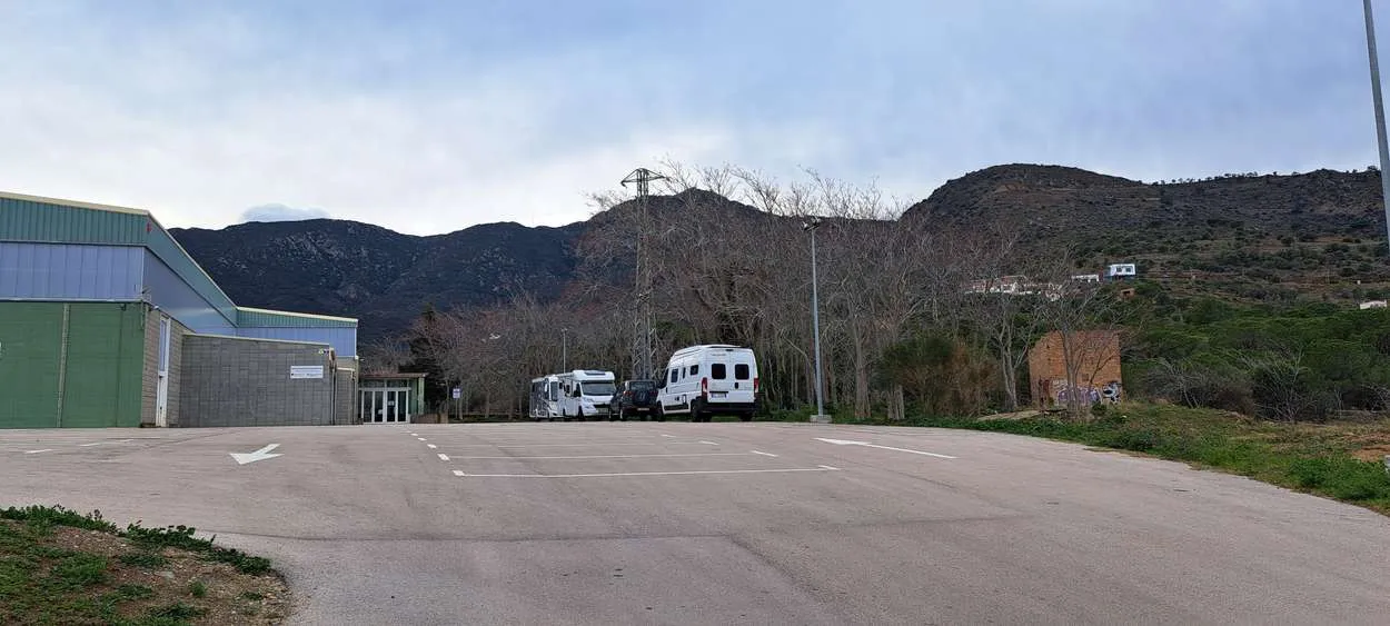 Parking autocaravanas Carretera Selva de Mar, El Port de la Selva en El Port de la Selva (Girona)
