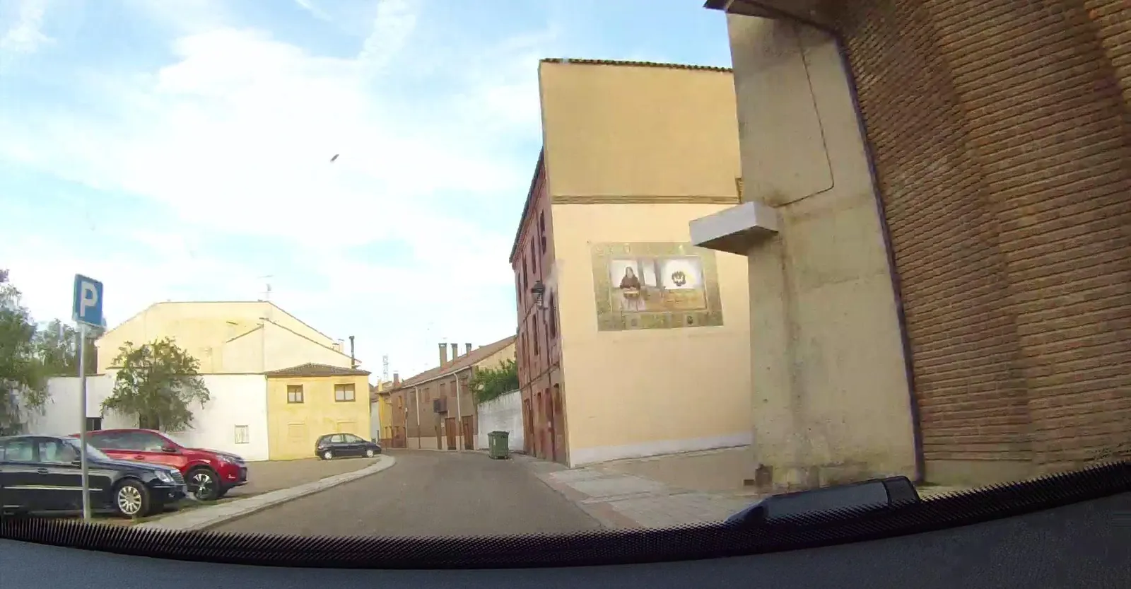 Parking gratuito en Carrión de los Condes (Calle San Zoilo) en Carrión de los Condes (Palencia)