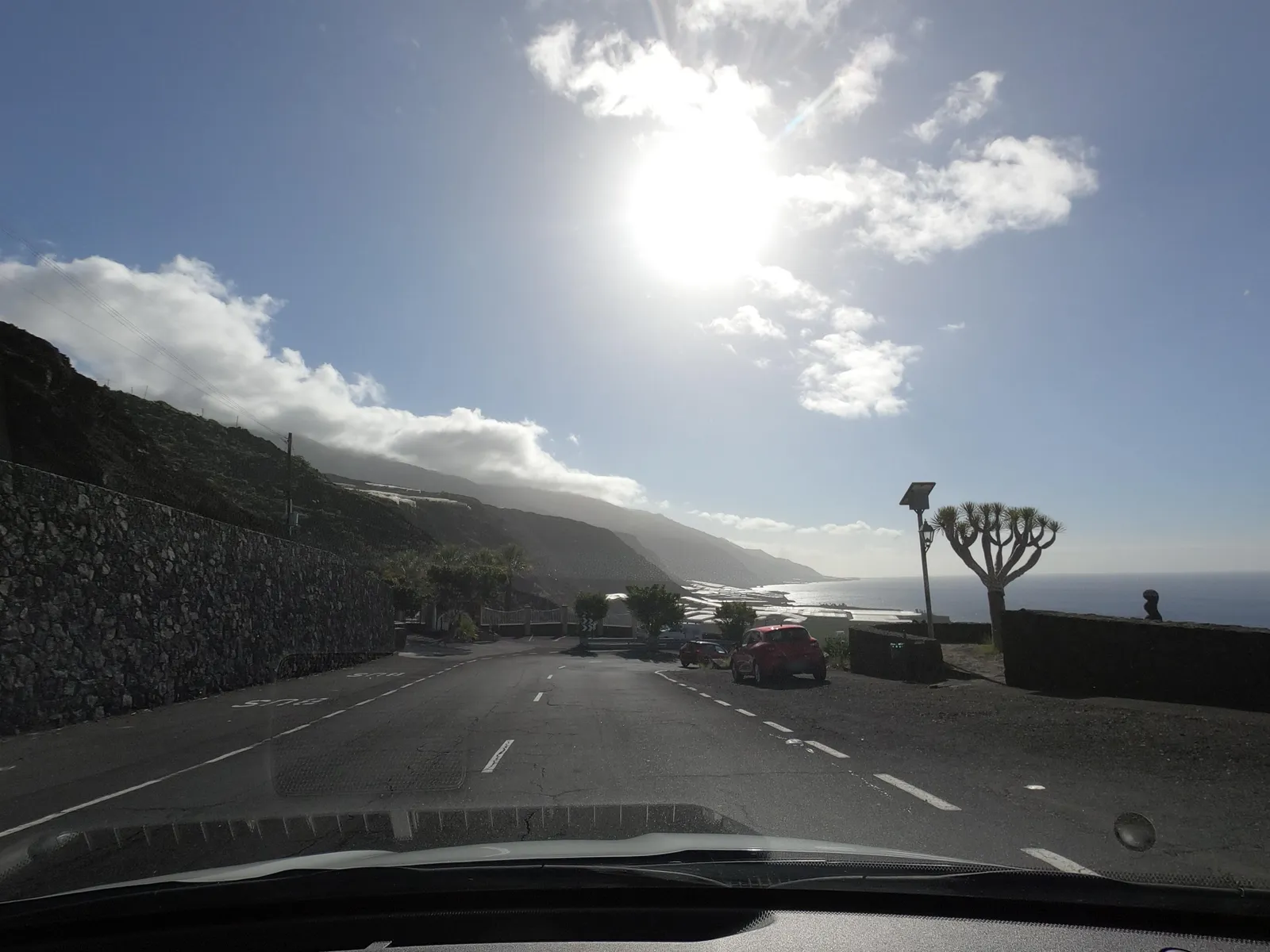 Aparcamiento gratuito en Hoyo del Verdugo en Tazacorte (Santa Cruz de Tenerife)