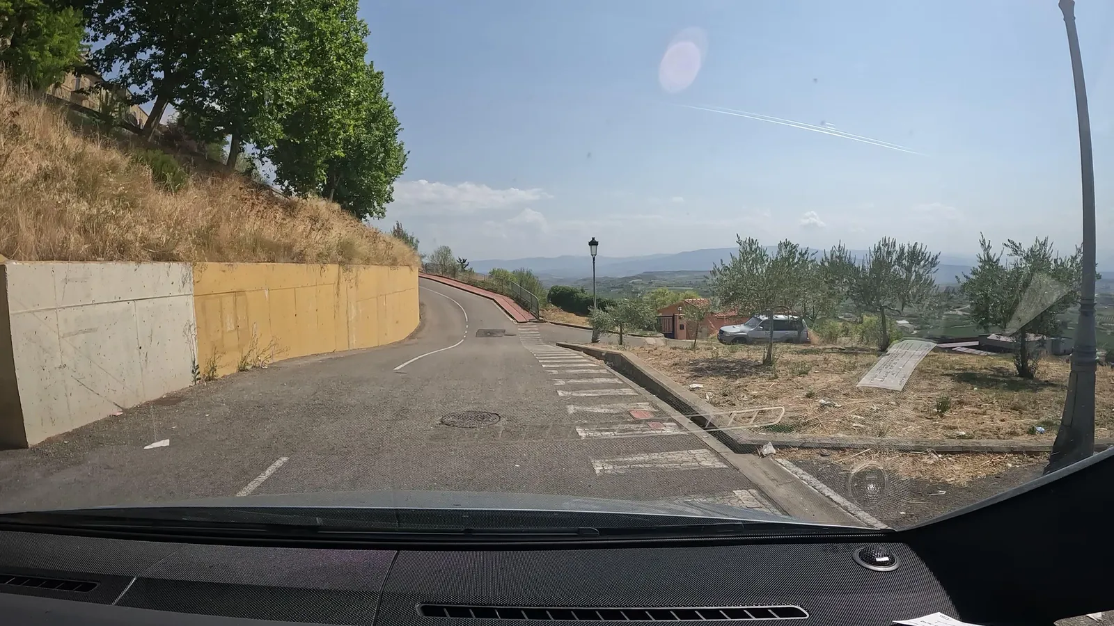 Parking de autocaravanas en Laguardia: Cruces Bidea en Laguardia (Álava)
