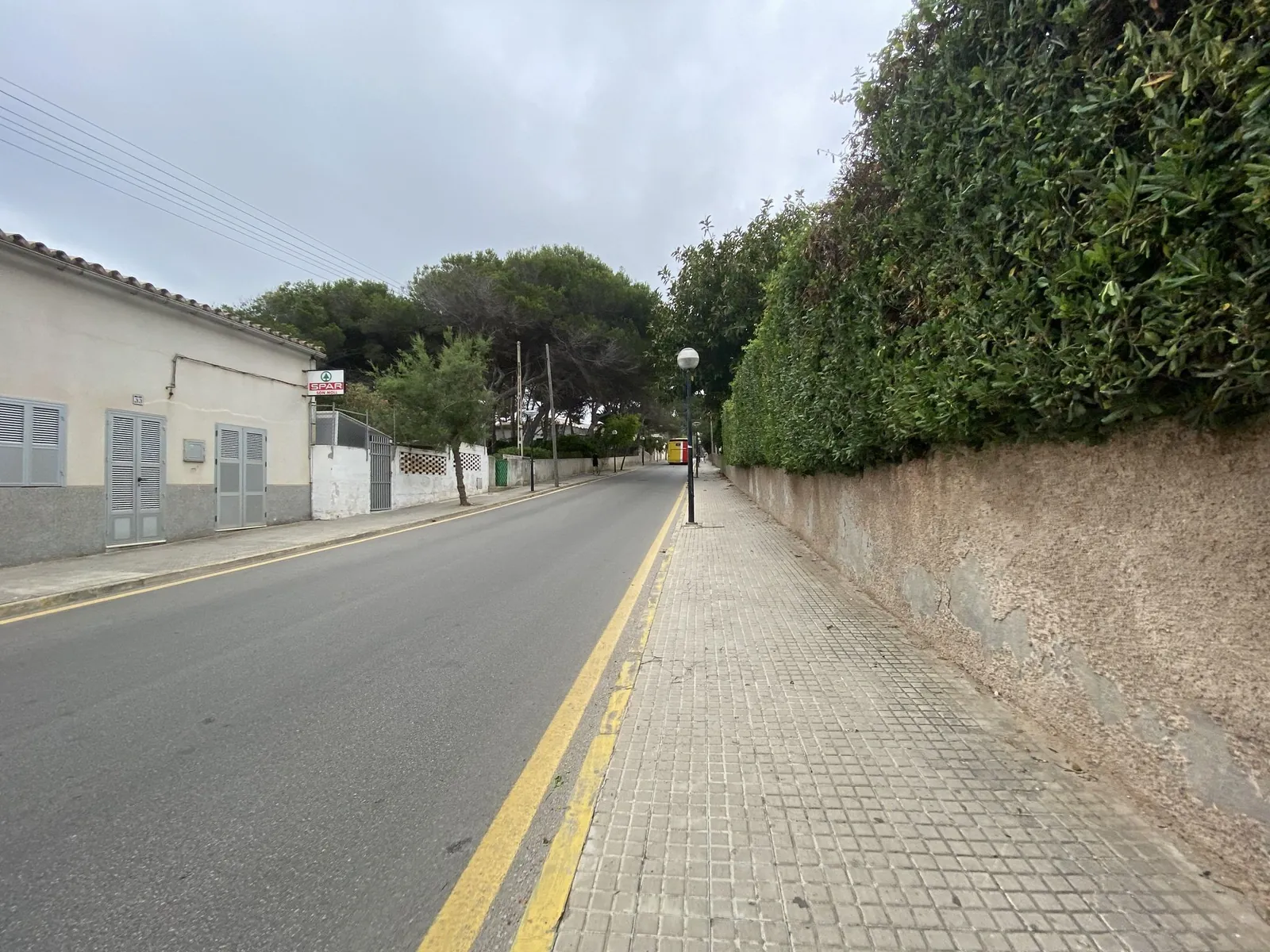Parking gratuito Plaça de Son Moll en Capdepera (Illes Balears)