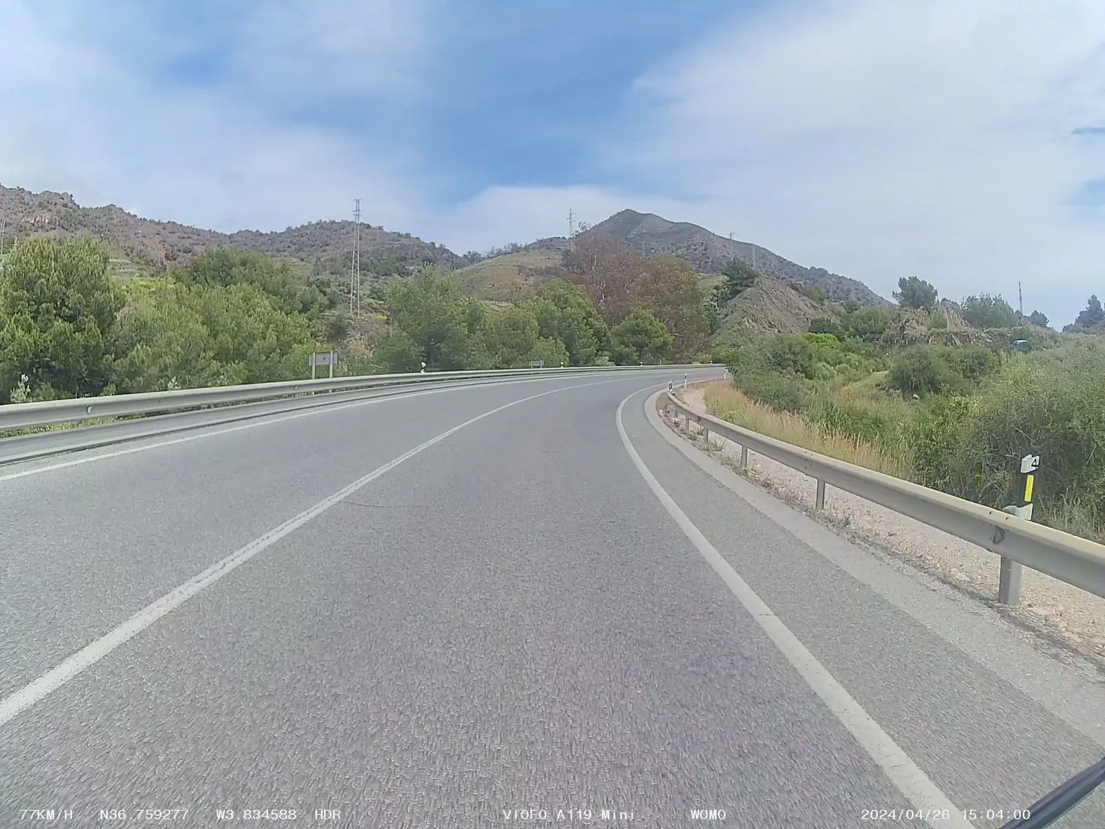 Parking de autocaravanas y camper Villa del Mar (Nerja) en Nerja (Málaga)