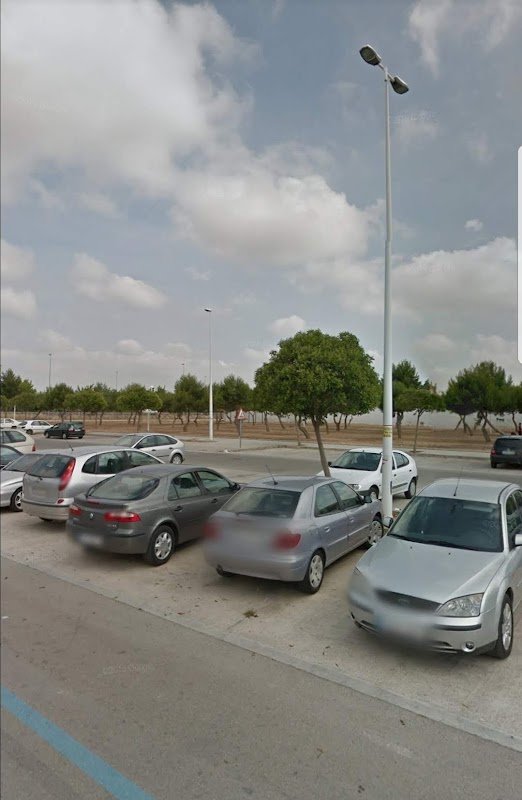 Aparcamiento gratuito en Avinguda del Sud en Catarroja (Valencia)