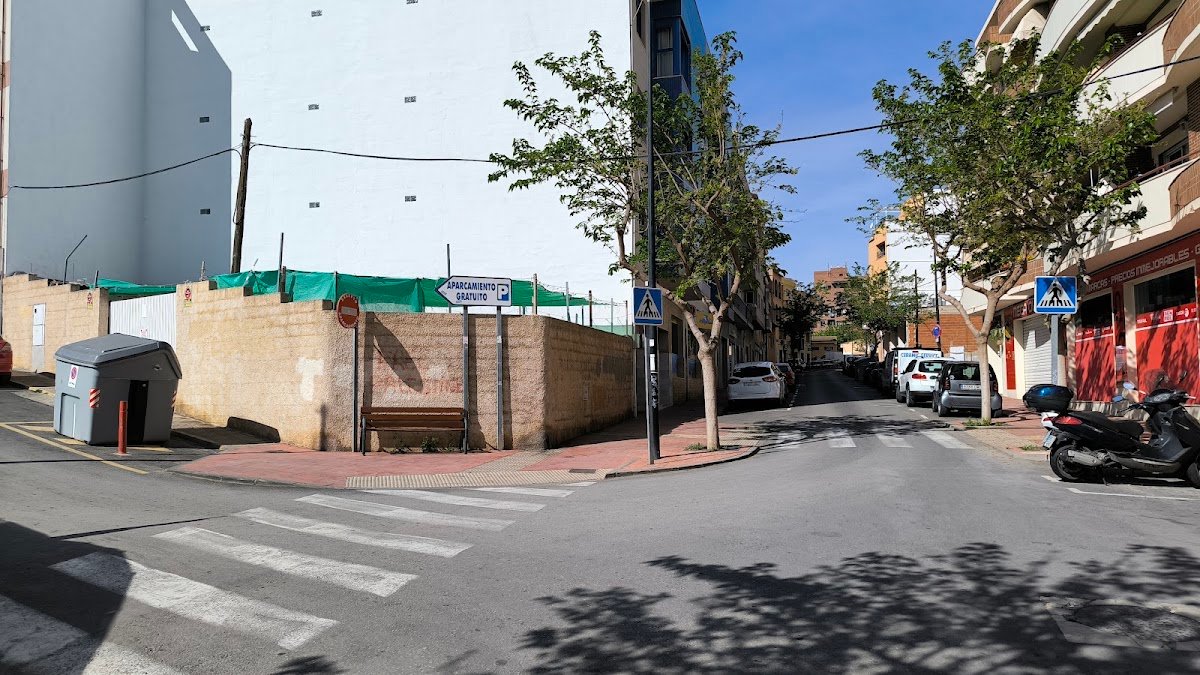 Aparcamiento gratuito en Carrer de Fora en Calpe (Alicante)