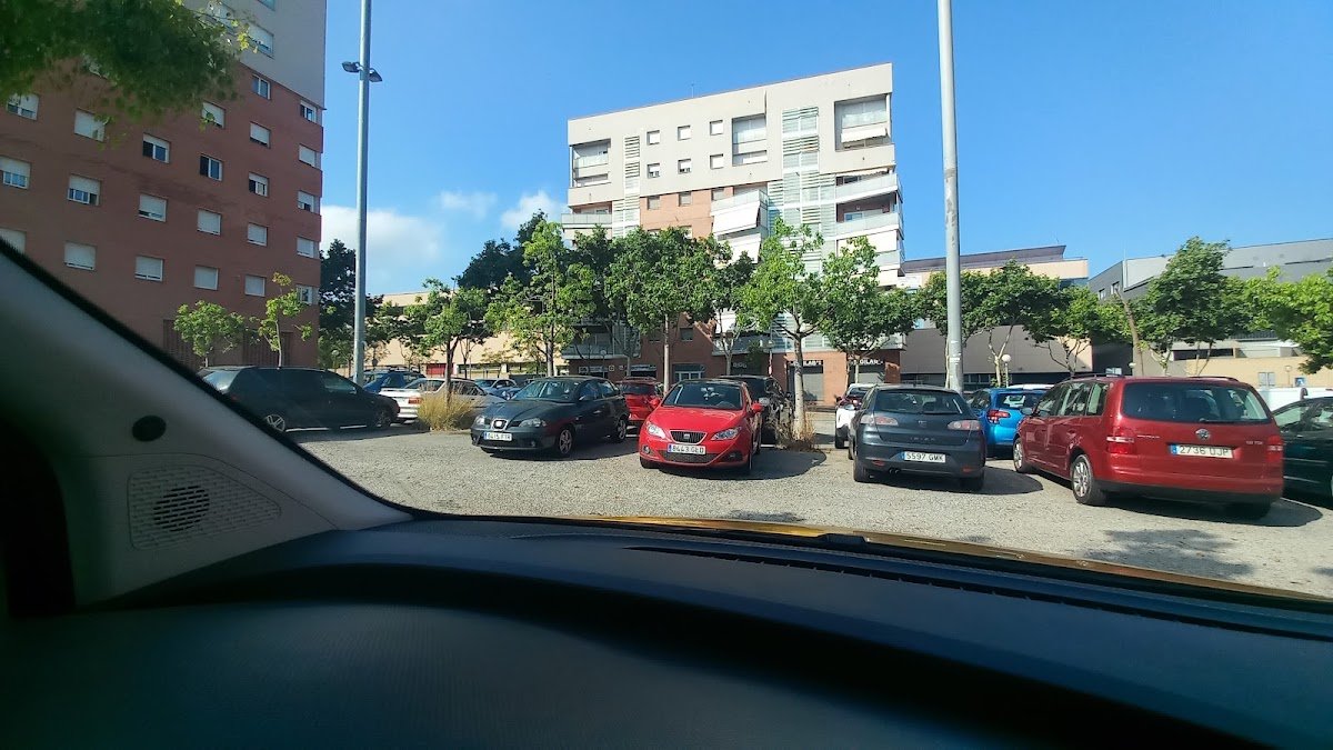 Aparcamiento gratuito en Carrer de la Ciència en Badalona (Barcelona)