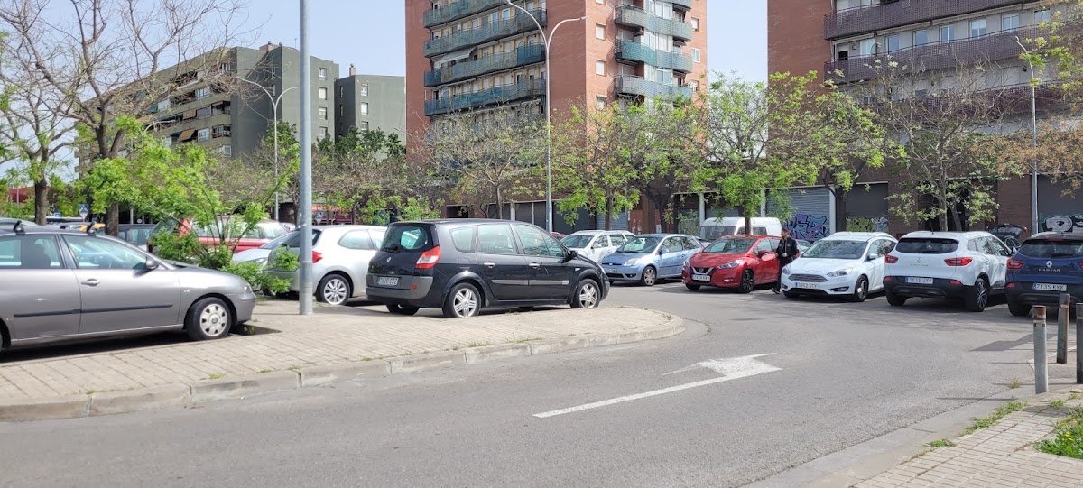 Aparcamiento gratuito en Carrer de Lluís Creus en Sant Quirze del Vallès (Barcelona)