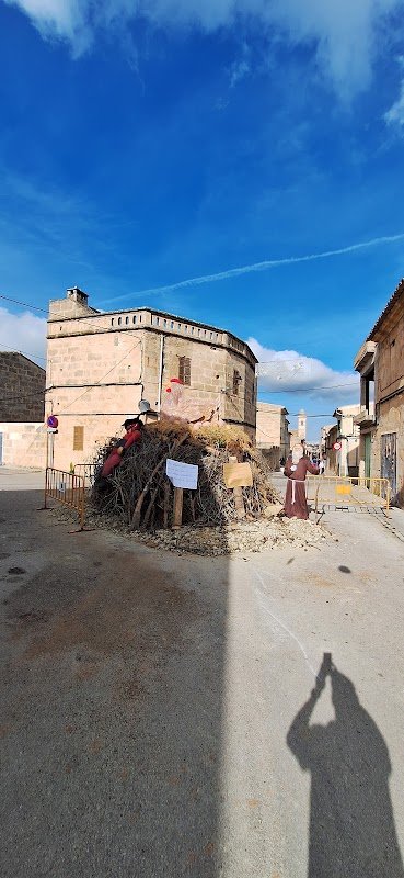 Aparcamiento del carrer des Barracar Alt, en Petra en Petra (Illes Balears)