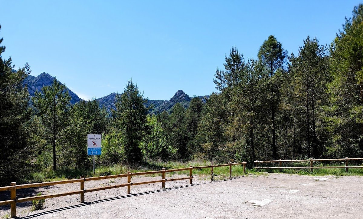 Aparcamiento gratuito en Carretera de Ripoll a Berga en Vilada (Barcelona)