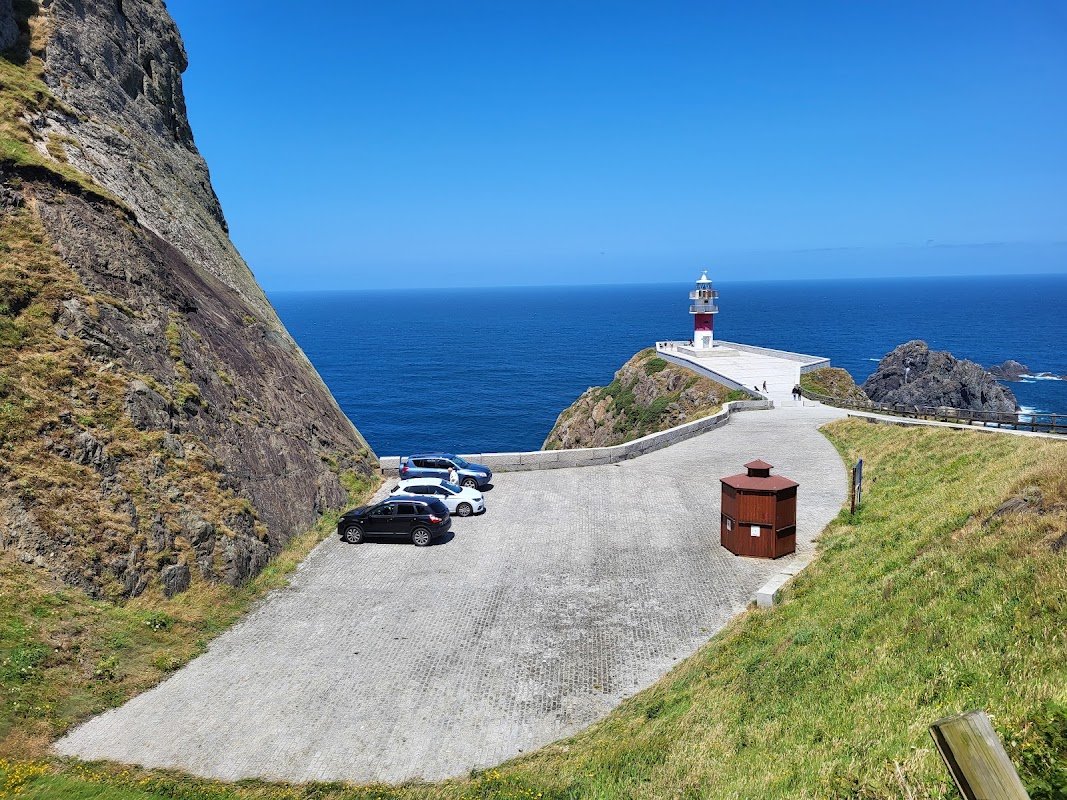 Aparcamiento gratuito cerca de Cabo Ortegal (Cariño) en Cariño (A Coruña)