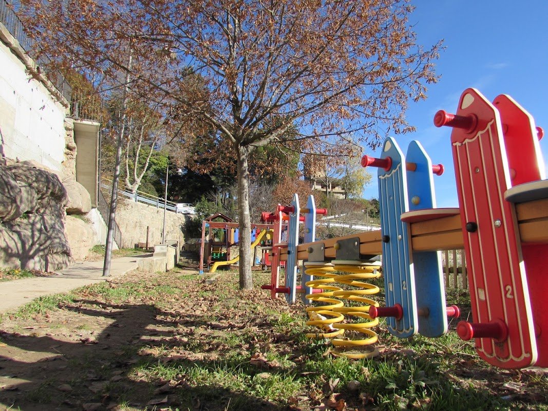 Aparcamiento gratuito en el centro de Alpens en Alpens (Barcelona) — foto 1 de 2