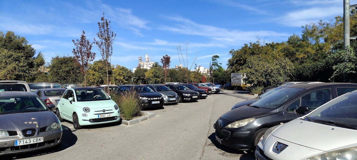 Aparcamiento gratuito en Passeig Fluvial en Granollers (Barcelona)