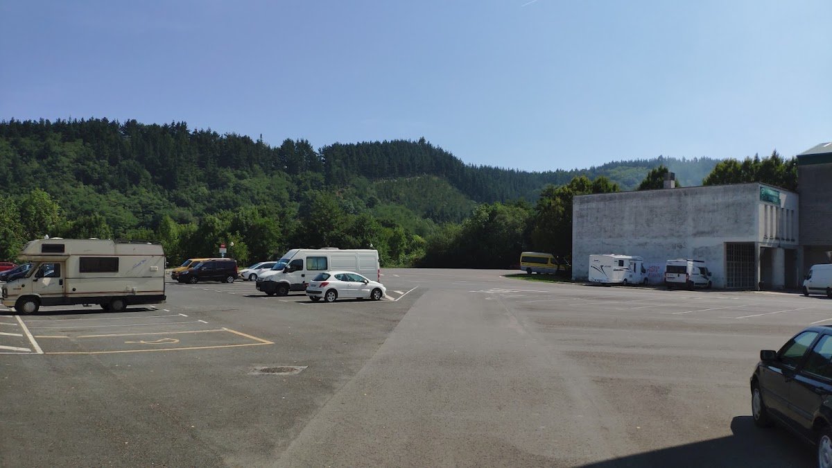 Aparcamiento gratuito en Solokoa kalea en Abadiño (Bizkaia)