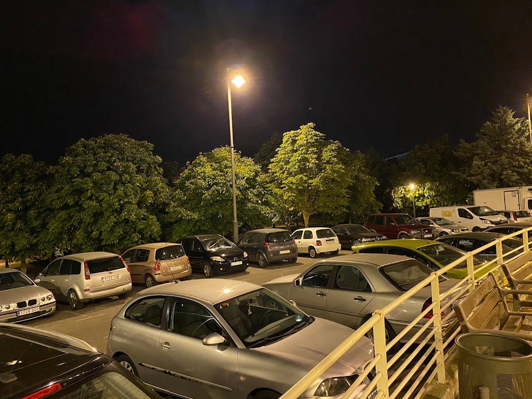 Parking gratuito en Logroño (aparcamiento El Cubo) en Logroño (La Rioja)