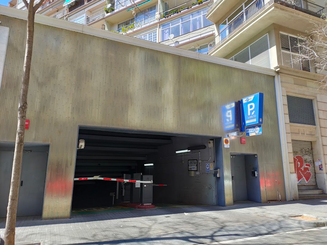 Parking Meliá Loreto en Barcelona (Les Corts) en Barcelona