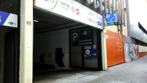 Parking Travessera de Gràcia 53 en Barcelona (APK2, con recarga) en Barcelona