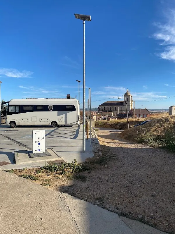 Parking gratuito Área de Cigales para Autocaravanas en Valladolid en Cigales (Valladolid)