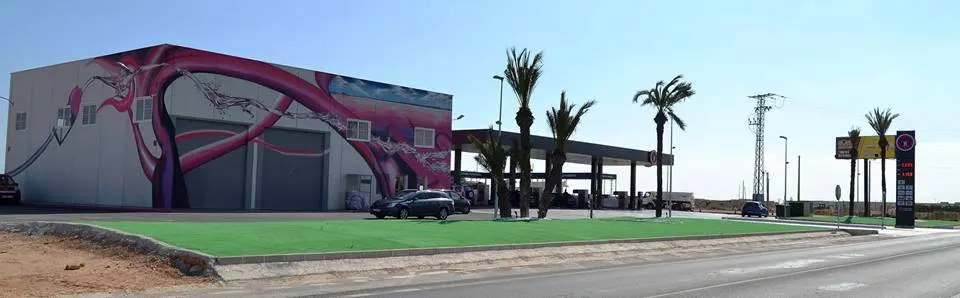 Parking de E. S. Hermanos Navarro en San Javier en San Javier (Murcia)